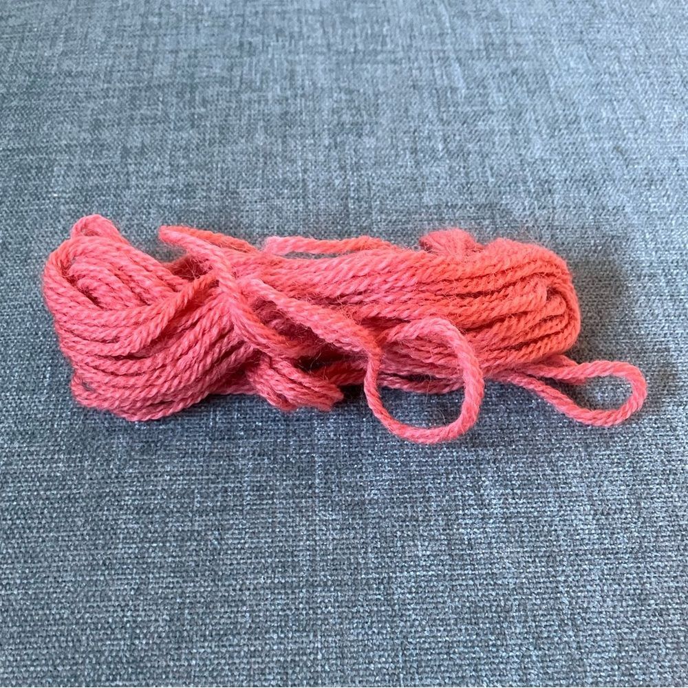 Pink Needlepoint Thread Yarn
